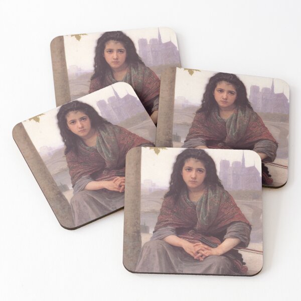 Item preview, The Bohemian by William Bouguereau designed and sold by Vintage Designs +.