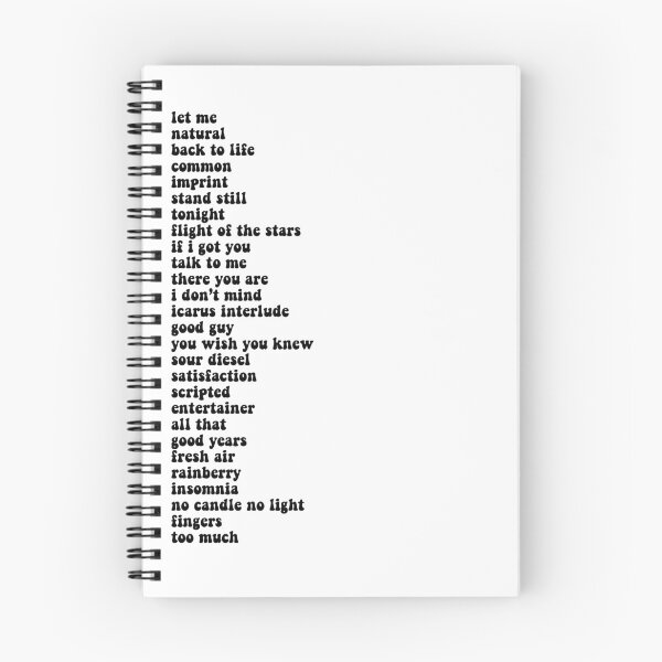Item preview, icarus falls tracklist  designed and sold by olivia :D.