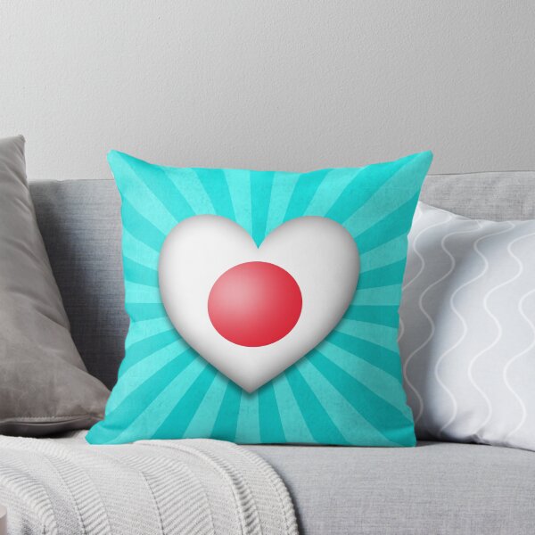 Item preview, Japanese Heart Flag designed and sold by JeffBartels.