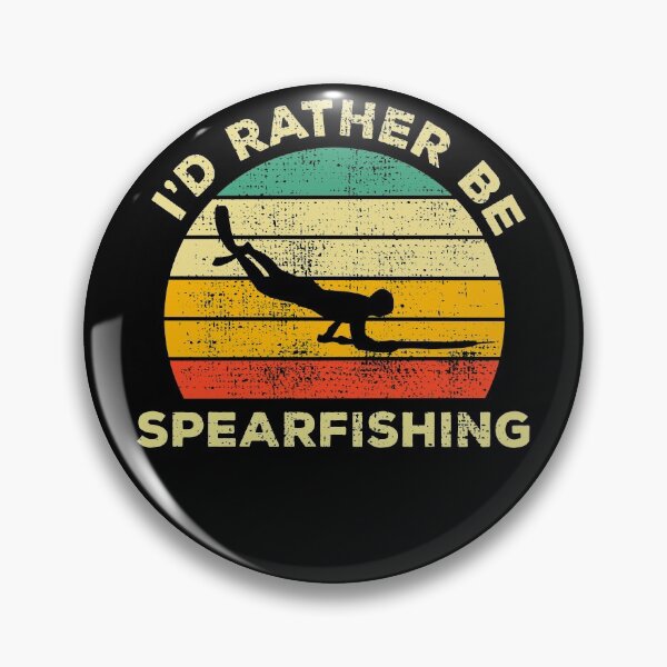 Item preview, I’d Rather Be Spearfishing Vintage Gift For Spearfishers designed and sold by JokeGysen.