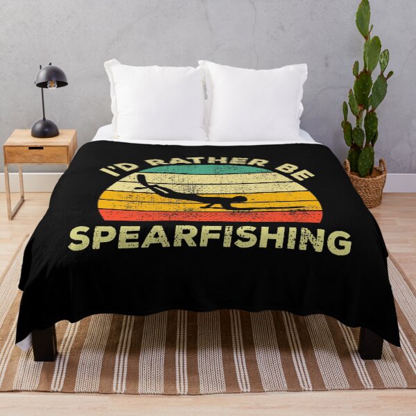 Item preview, I’d Rather Be Spearfishing Vintage Gift For Spearfishers designed and sold by JokeGysen.