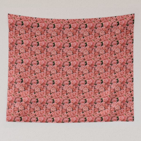 Item preview, Pretty Rambling Pink Roses designed and sold by cgroenewald.