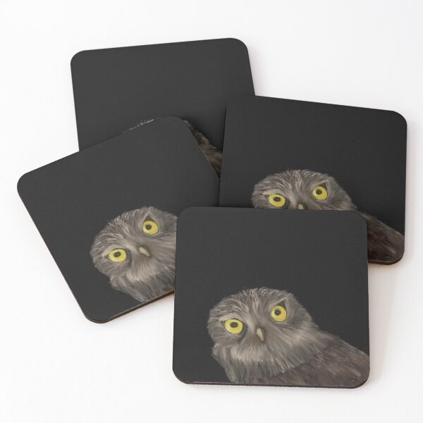 Item preview, Peeking Owl ' designed and sold by Speckle.
