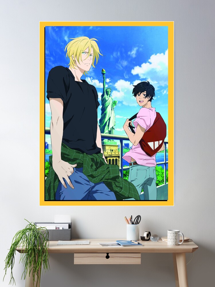 Banana Fish - Ash Lynx & Eiji Okumura B Wall Scroll – Great