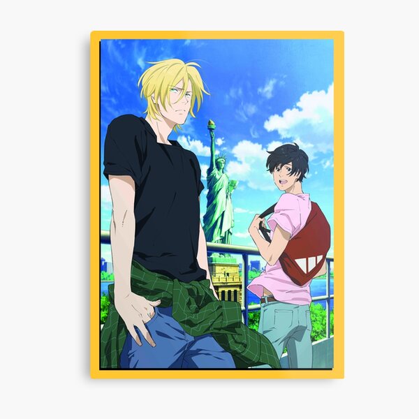 Banana Fish Anime Metal Prints For Sale Redbubble