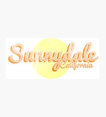sunnydale Photographic Print