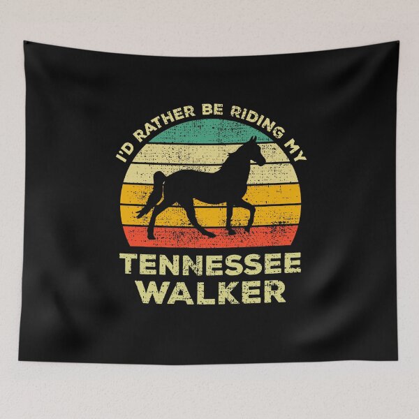 Item preview, I’d Rather Be Riding My Tennessee Walker Vintage Gift For Tennessee Walker Horse Owners designed and sold by JokeGysen.