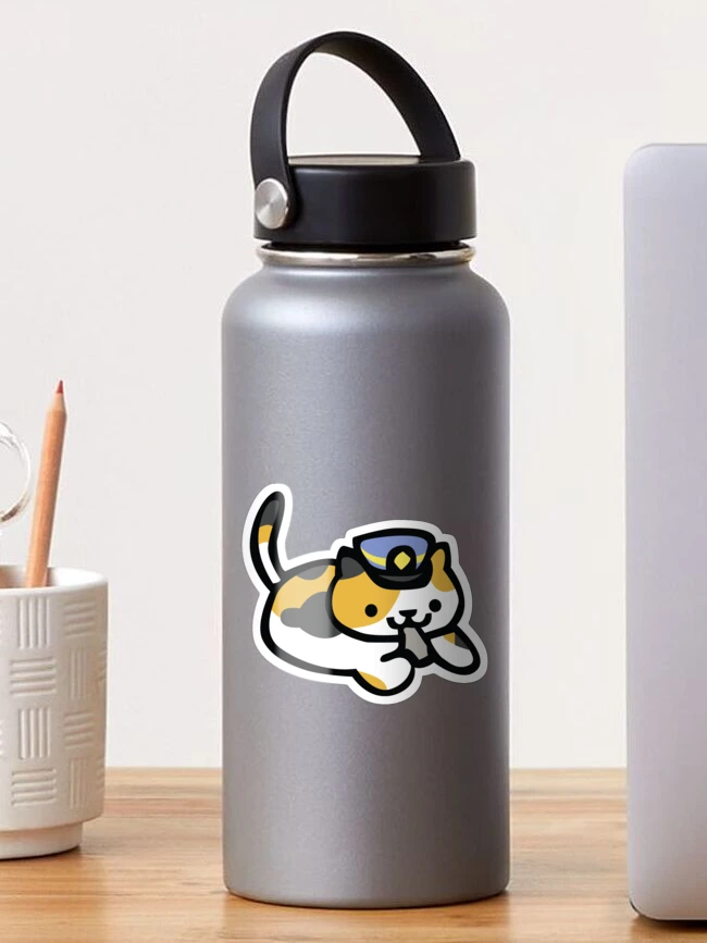 Neko Atsume Travel Mug Insulated Thermos Kawaii Cat