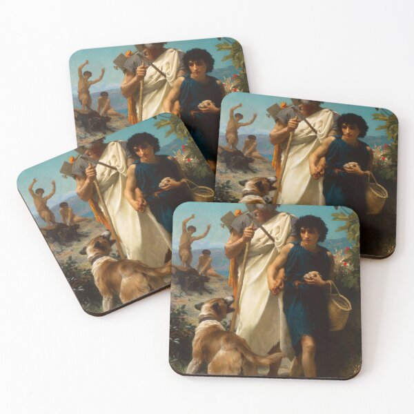 Item preview, Homer and his guide by William Bouguereau designed and sold by Vintage Designs +.