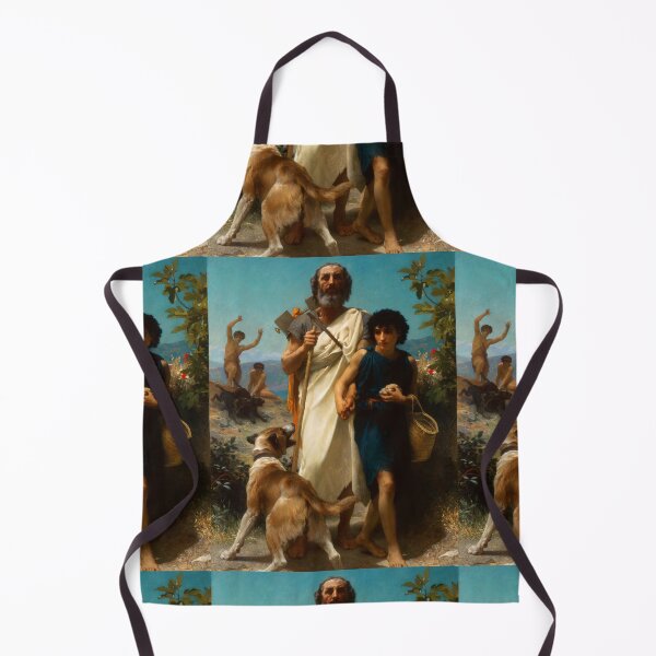 Artikelvorschau, Homer and his guide by William Bouguereau entworfen und verkauft von Vintage Designs +.