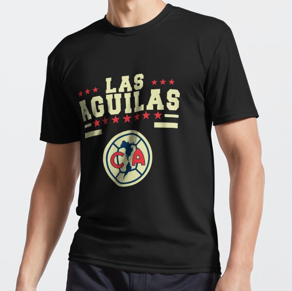 Club America Jersey Las Aguilas Black & Yellow Retro Soccer -   Hong Kong