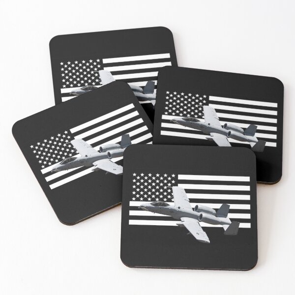 Item preview, US Flag A-10 Thunderbolt II Warthog Attack designed and sold by jerrygiusepp.