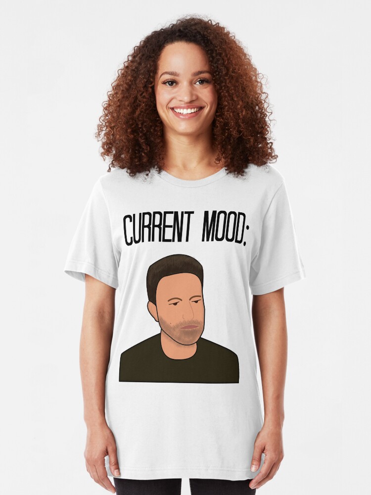 "Sad Ben Affleck Cartoon" T-shirt by UzStore | Redbubble