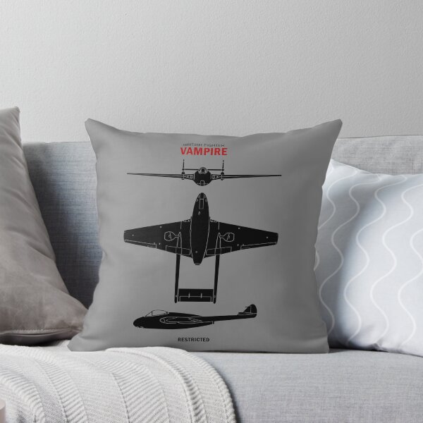 Item preview, Vampire Aircraft Identification Chart designed and sold by rogue-design.
