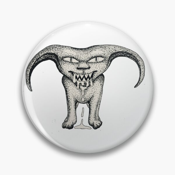 Item preview, Little Drooling Monster - white designed and sold by Angelika Kjeller.