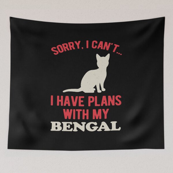 Item preview, Funny Bengal Cat designed and sold by artworkbyrihen.