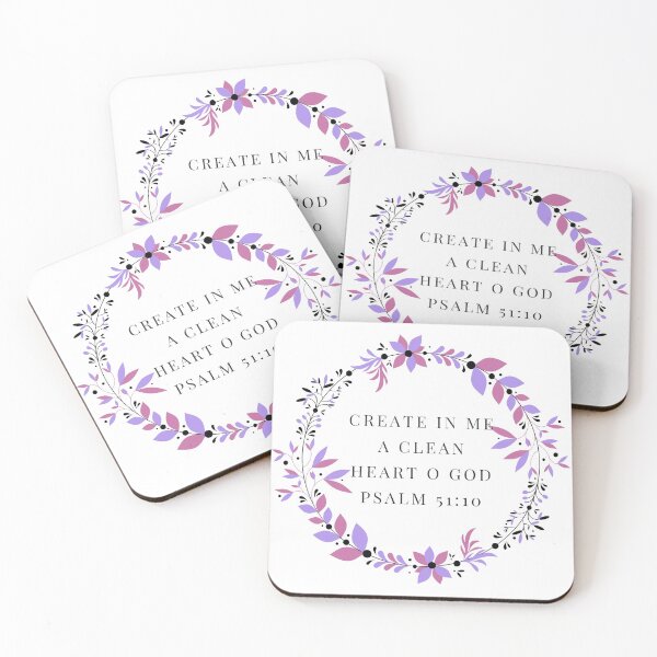 Item preview, Psalm 51:10 designed and sold by road-to-faith.