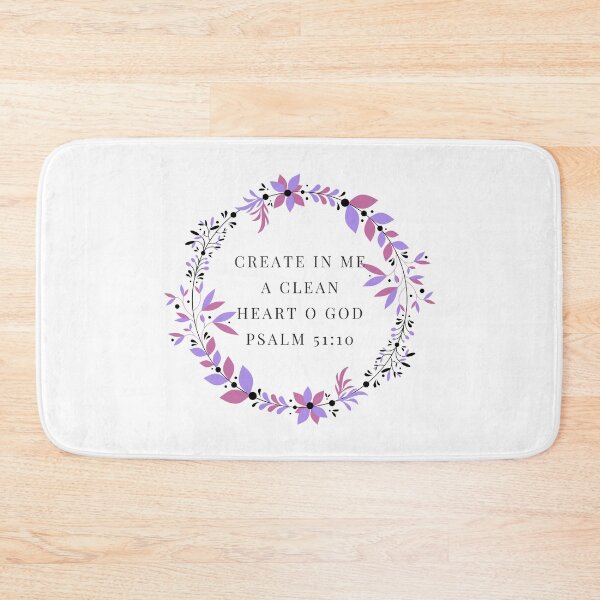 Item preview, Psalm 51:10 designed and sold by road-to-faith.
