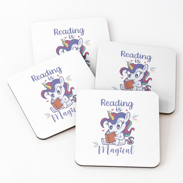 Item preview, Reading Is Magical sticker designed and sold by sketchypages.
