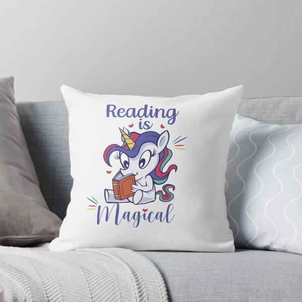 Item preview, Reading Is Magical sticker designed and sold by sketchypages.