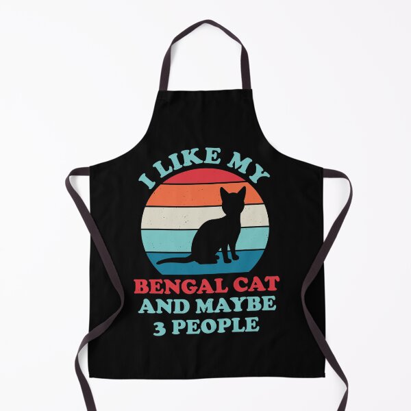 Item preview, Funny Bengal Cat designed and sold by artworkbyrihen.