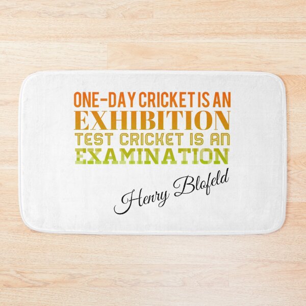 Item preview, Cricket Quote: Is Cricket an Exhibition or an Examination? designed and sold by MimsTees.