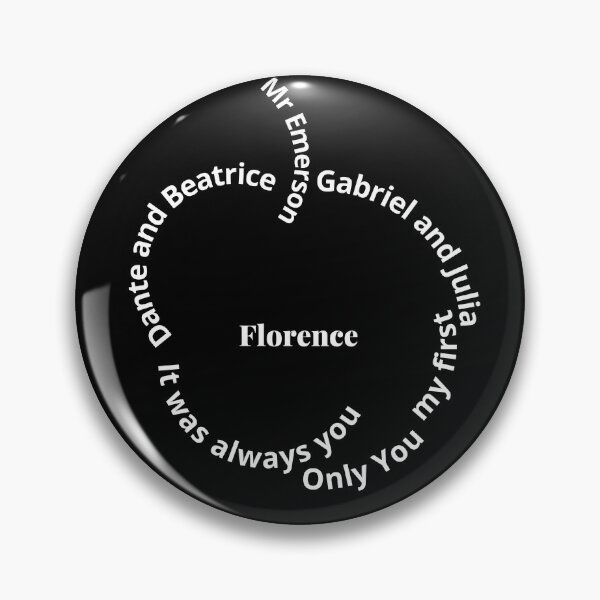 Item preview, Typographic Apple of Love Relationship of Dante and Beatrice Depicted in Gabriel's Inferno designed and sold by HopeMerc.