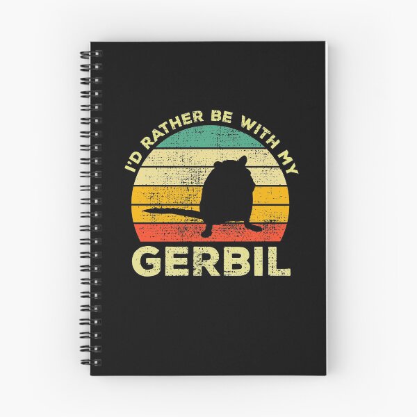 Item preview, I’d Rather Be With My Gerbil Vintage Gift For Gerbil Owners designed and sold by JokeGysen.