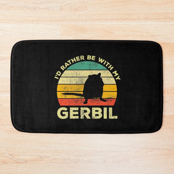 Item preview, I’d Rather Be With My Gerbil Vintage Gift For Gerbil Owners designed and sold by JokeGysen.