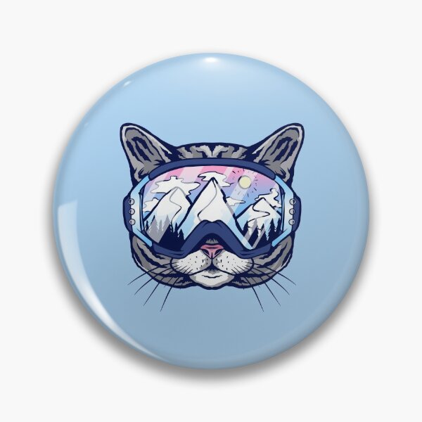 Item preview, Cat ski goggles skiing designed and sold by DerSenat.