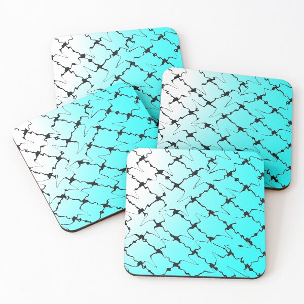Item preview, White blue abstract pattern designed and sold by Nickolas Kyprianos.