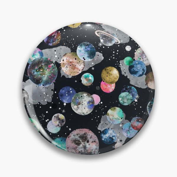 Item preview, Planets Space Constellations Black designed and sold by ninoladesign.