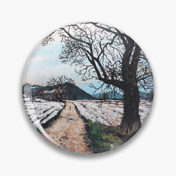 Item preview, Painting, countryside in autumn towards Chirens designed and sold by Sabistar.
