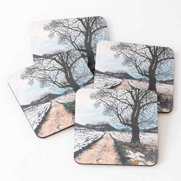 Item preview, Painting, countryside in autumn towards Chirens designed and sold by Sabistar.