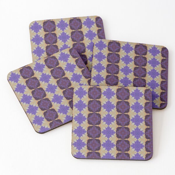 Aperçu de l'œuvre Byzance fleurs violettes 1 créée et vendue par Vassia Sarri.
