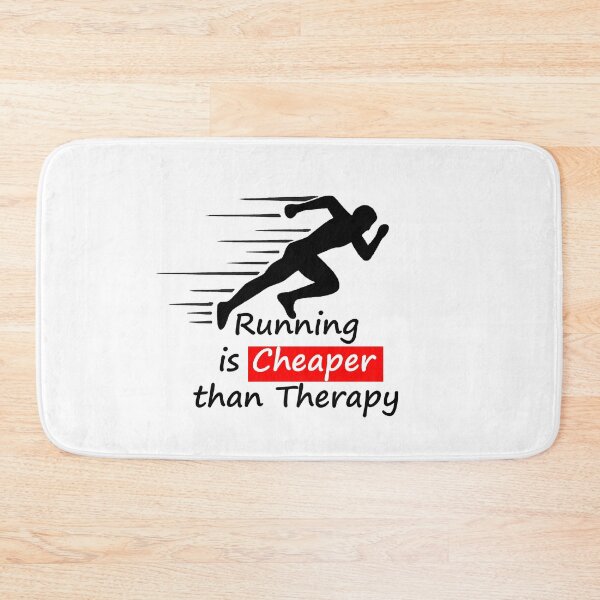 Item preview, Running Is Cheaper Than Therapy designed and sold by salim arougou.