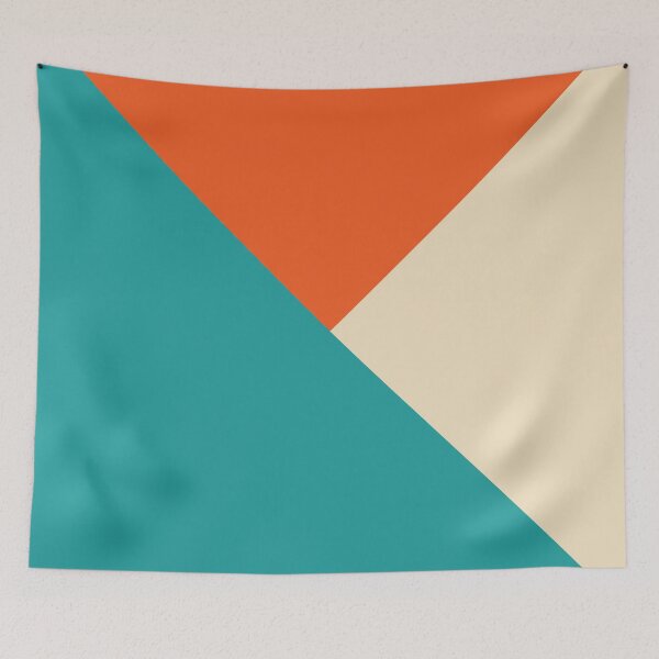Item preview, Mid Century Modern Tricolor IV designed and sold by rewstudio.