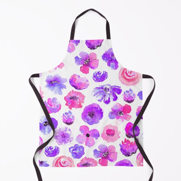 Item preview, watercolor flowers, floral, watercolor, pink and purple watercolor flowers, spring, handpainted designed and sold by dodidoodles.