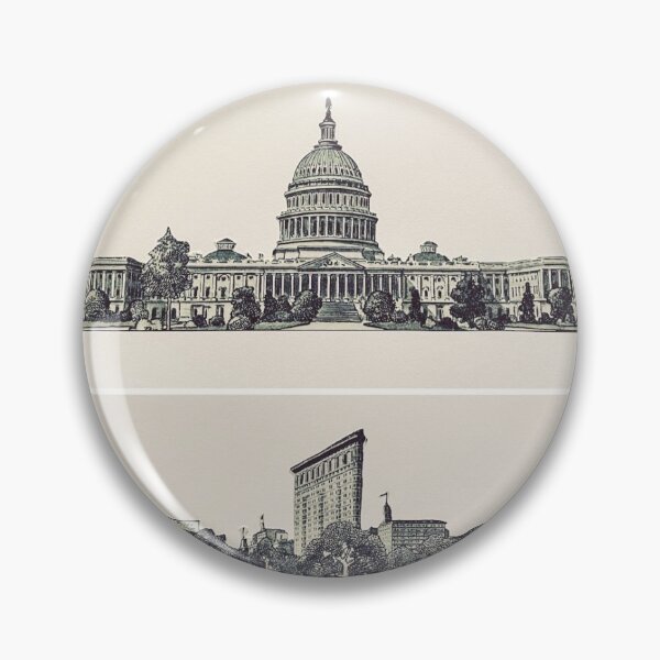 Item preview, Paper-cut city-scapes : “The Federal City”, Washington D.C. & NYC  designed and sold by WorldLily.
