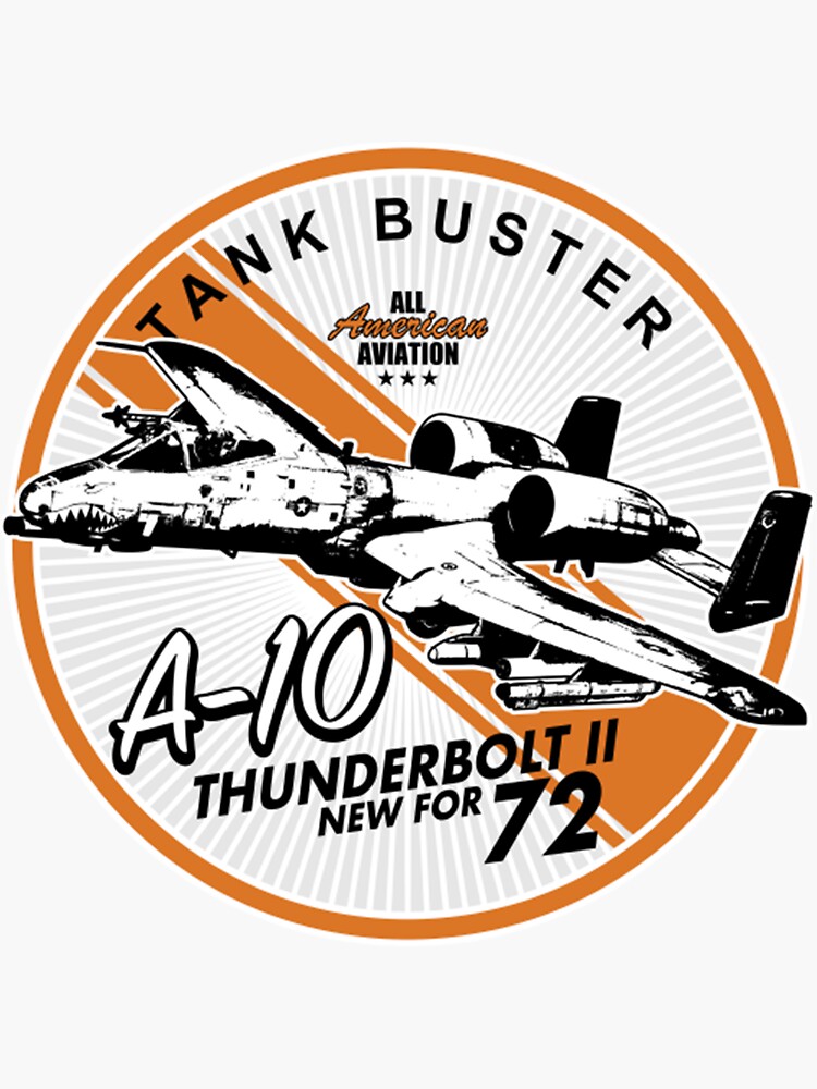 A-10 Thunderbolt II Patch | Sticker