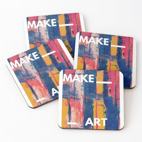 Item preview, MAKE ART Acrylic Painting Design designed and sold by strangeloves.