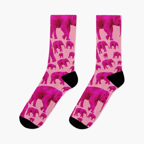 Item preview, Pink Elephants, pink background designed and sold by Angelika Kjeller.