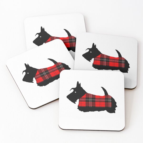 Item preview, Scottie Dog 'Tartan Coat' designed and sold by archyscottie.