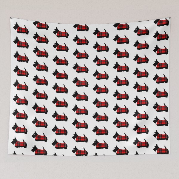 Item preview, Scottie Dog 'Tartan Coat' designed and sold by archyscottie.