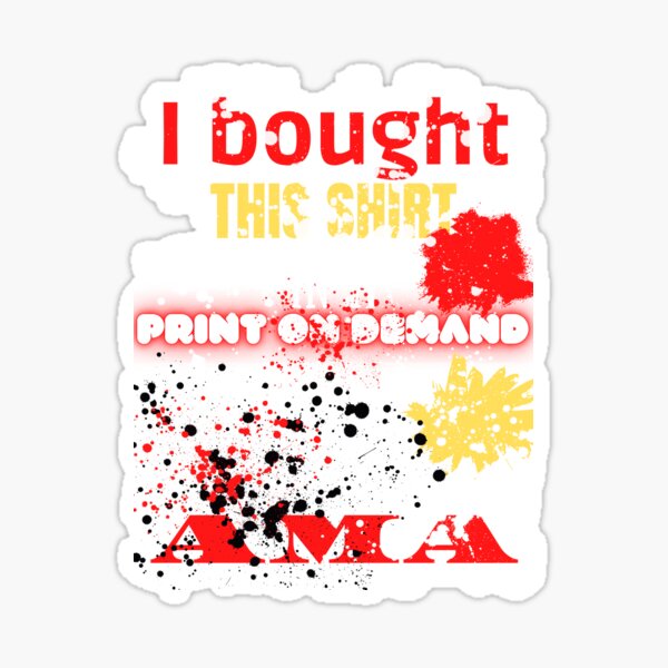 On Demand Stickers for Sale