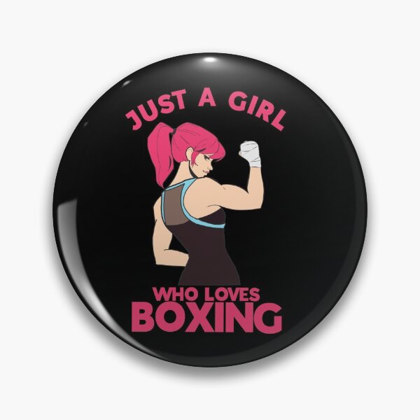 Item preview, Just a girl who loves boxing designed and sold by BrokeHustler.