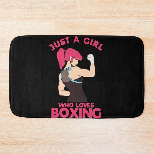 Item preview, Just a girl who loves boxing designed and sold by BrokeHustler.
