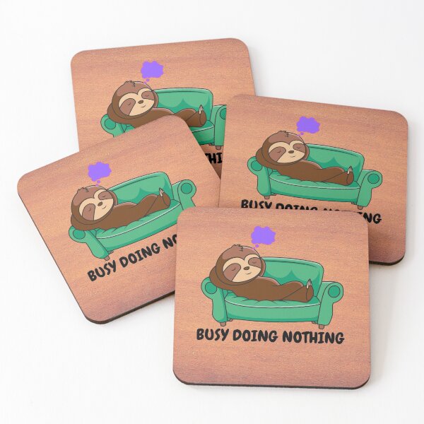 Item preview, Busy Doing Nothing designed and sold by BhavyaBathla.
