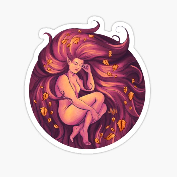 Nature Goddess - Autumn Sticker