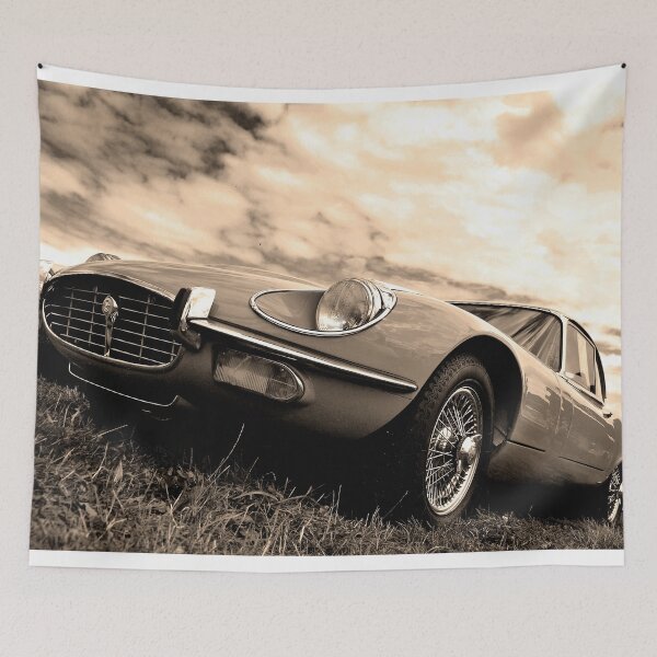 Artikelvorschau, Klassisches britisches Sportauto entworfen und verkauft von AndyEvansPhotos.